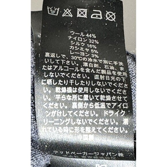 Ted Baker Mens Sweater Wool Cashmere Silk Blend V Neck Gray Size 6 US XL - Picture 7 of 15